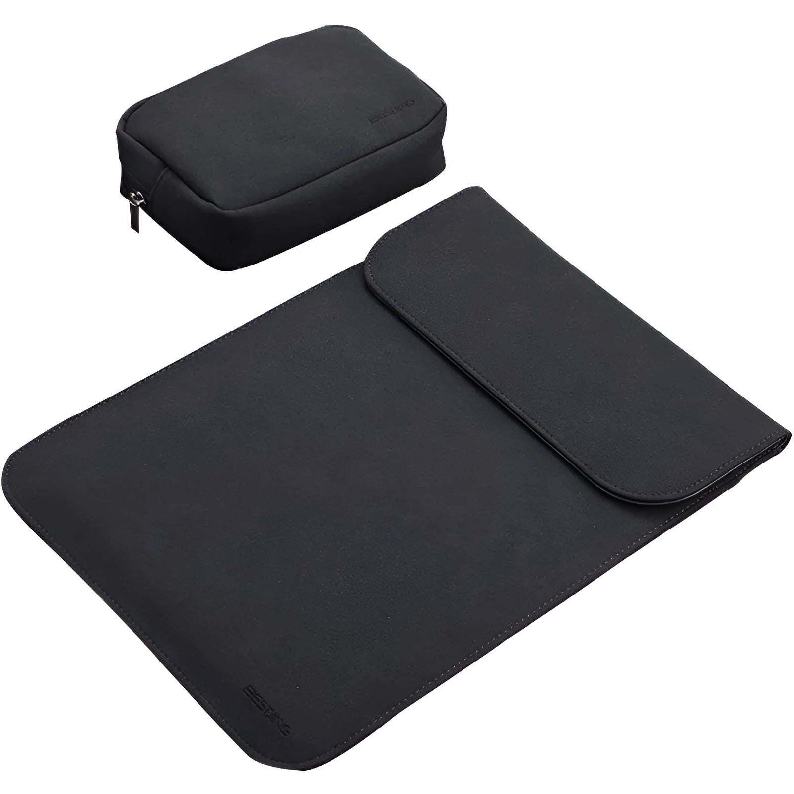 Neoprene notebook case for 11-12 inch laptop in Dark Gray with 6mm thickness