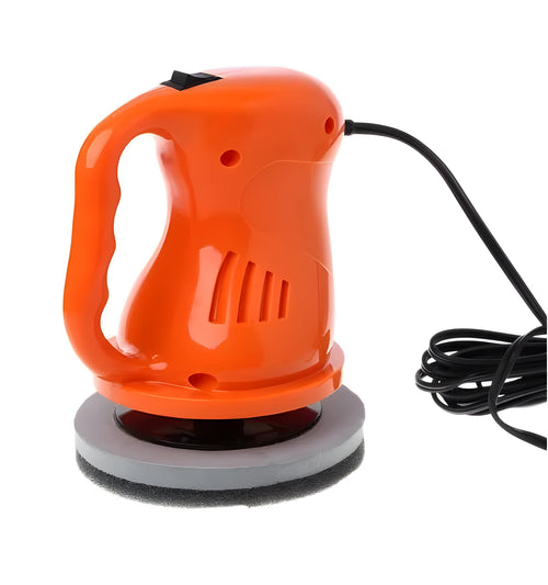 12V car waxing glaze polishing machine with one-hand control in black colour