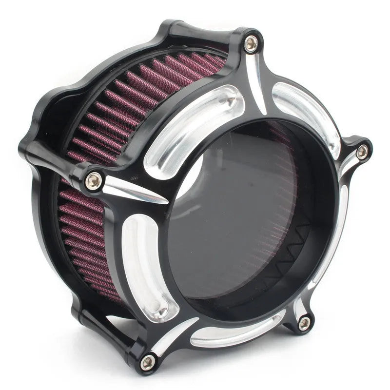MP09-JJL aluminium air filter suction retrofitting accessory in selected colour with filter cartridge.