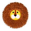 Brown Yizhiwen fabric sniffing pad for dogs and cats measuring 33cm by 25cm