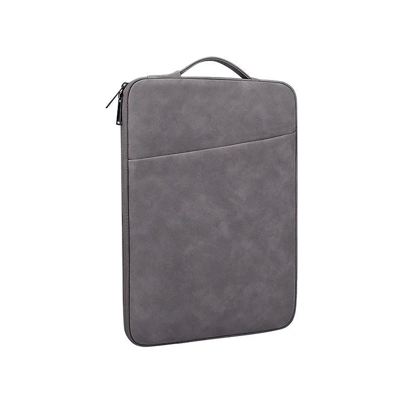 Portable breathable waterproof laptop bag in horizontal square shape with anti-theft and anti-seismic padding, suitable for 13.3 to 15.4 inch laptops