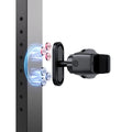 Double-sided magnetic outdoor photography bracket with plastic construction and universal mount