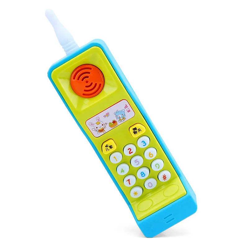 Colourful cartoon animal electric toy with sound and light features for children