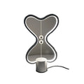 LED balance night lamp with 7 colour options, USB powered, showing suspended netball design
