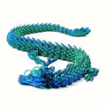 30cm long 3D-printed Chinese dragon car ornament in multiple colour options