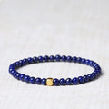 Geometric green gold stone natural crystal bracelet with a 16mm bead.