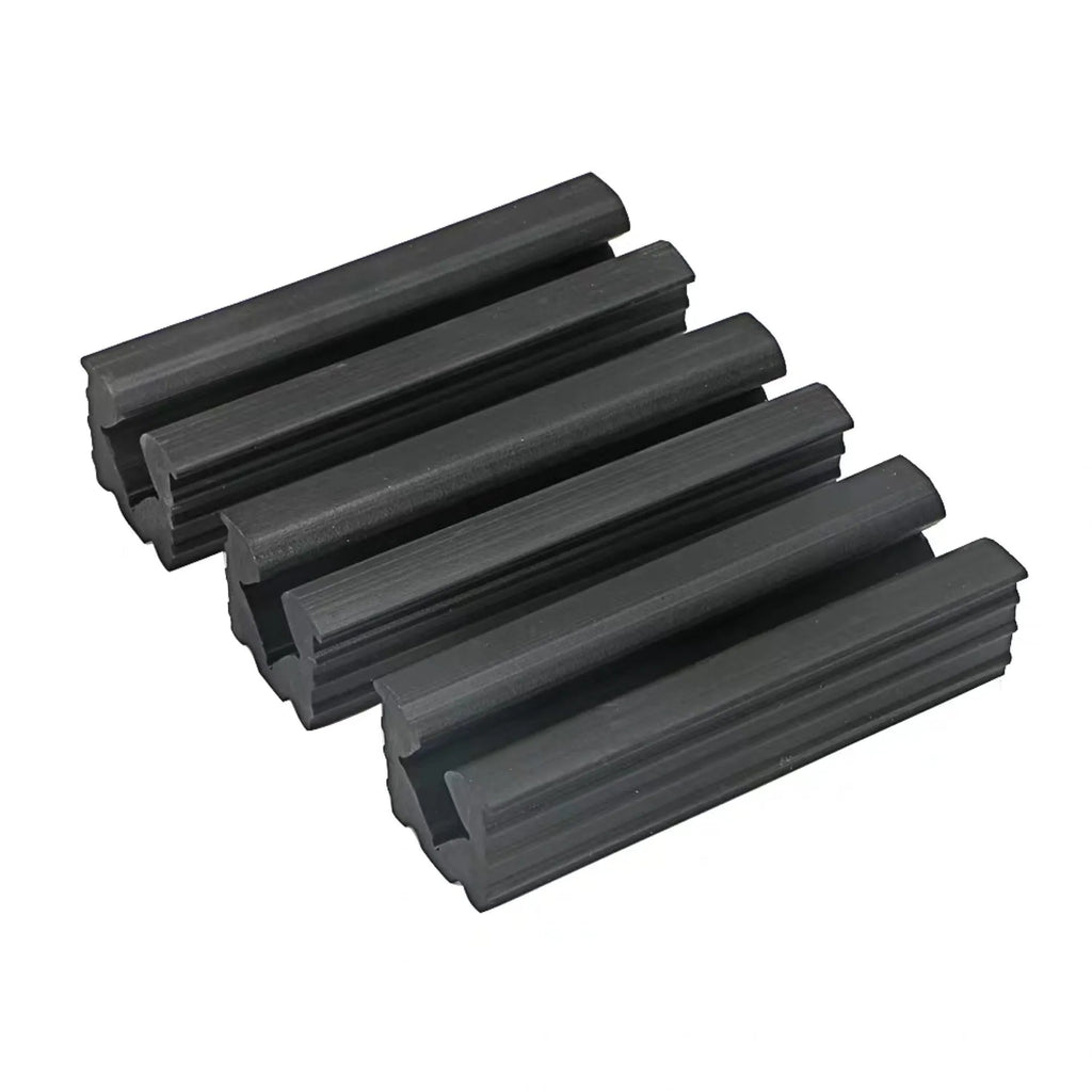 Black golf fixture rubber block grip replacement accessory on a flat surface