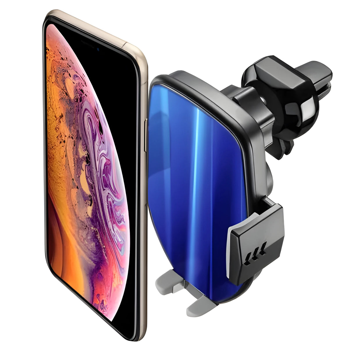 Car wireless charger 10W fast charging Qi infrared sensor bracket hands-free air vent mount