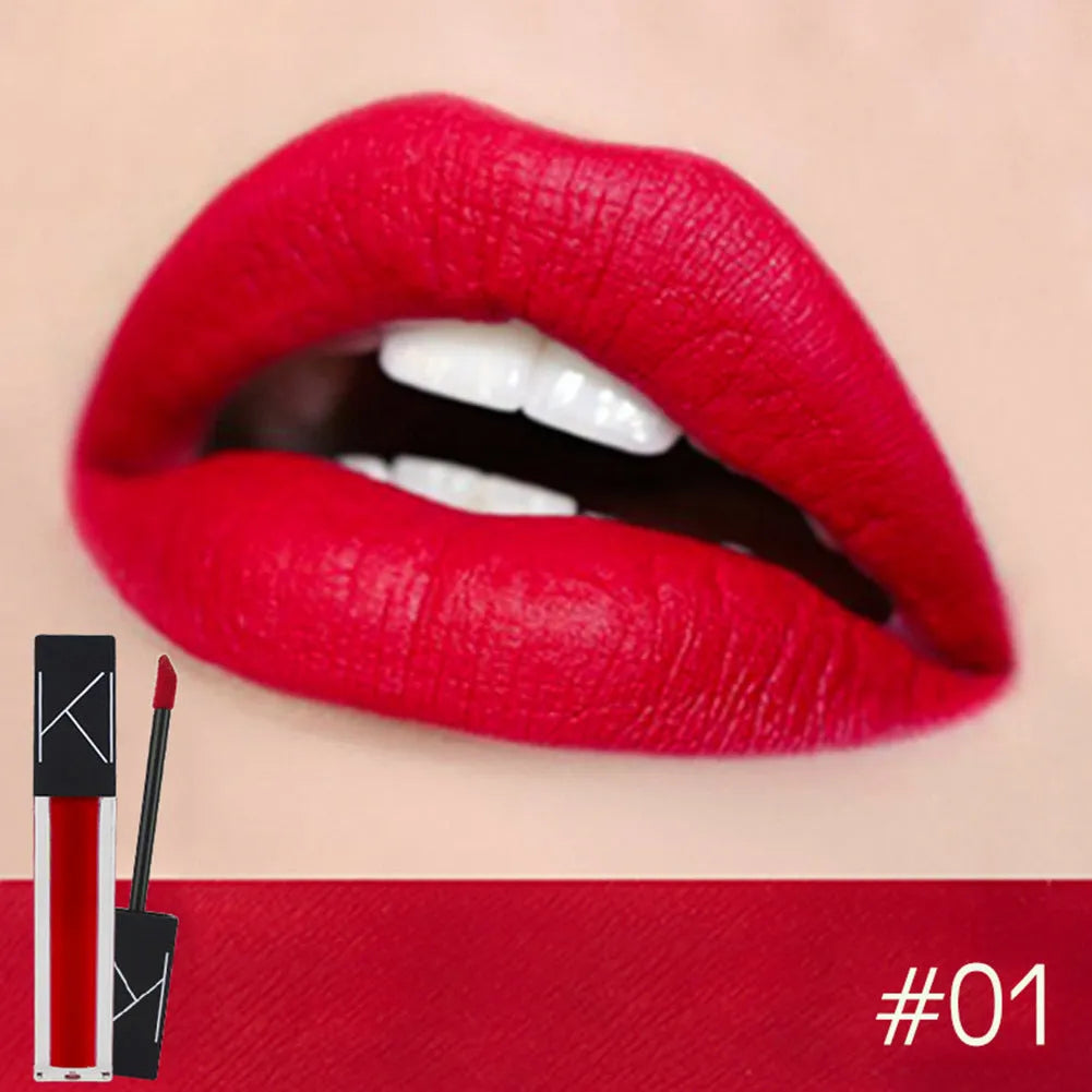 KIMUSE matte liquid lipstick tube with waterproof long lasting formula 5.7ml