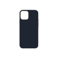 Slim solid colour TPU back cover phone case for iPhone 12 series in black