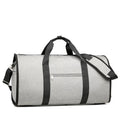 Gray business travel bag size 55x26x31 cm cabin carry on for work trips