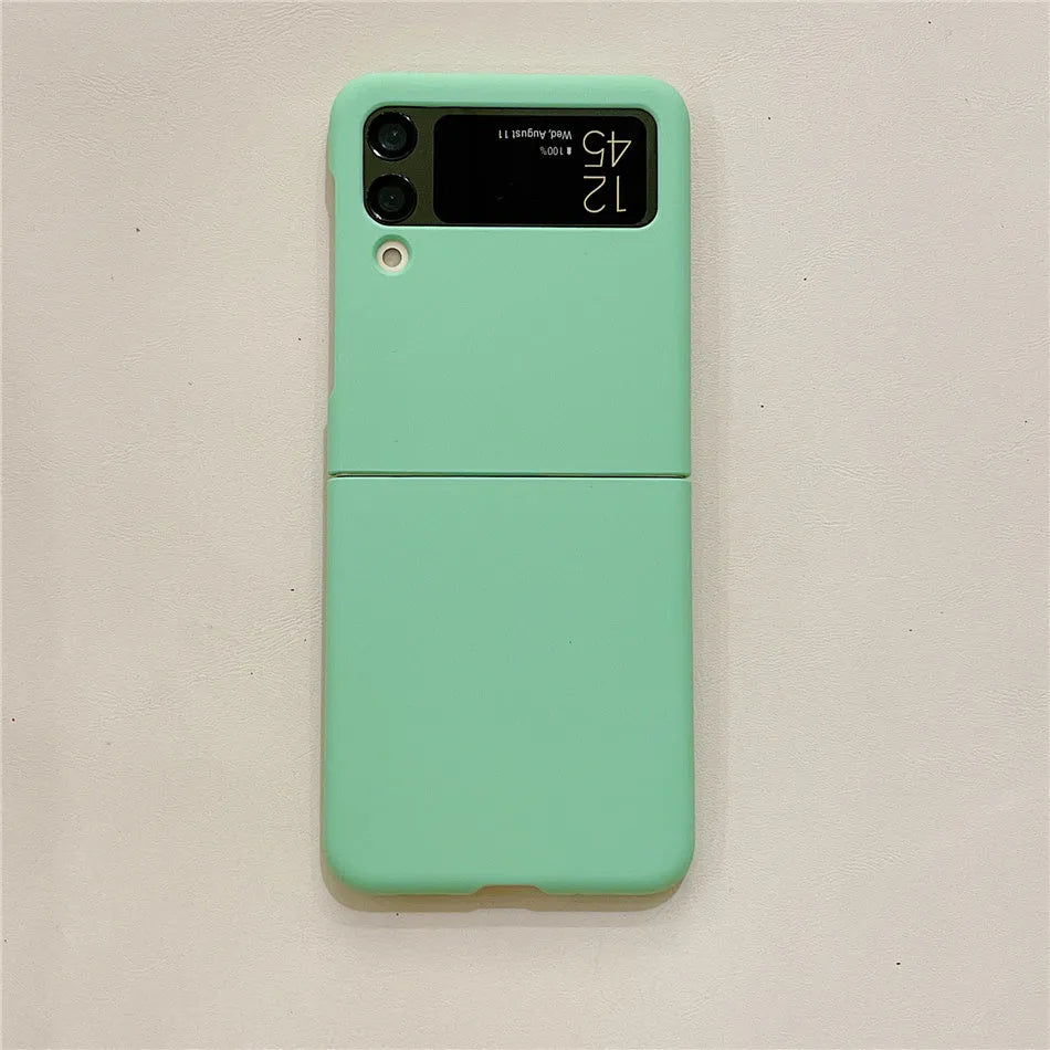 Hard mobile phone case for Samsung folding screen Z Flip4 Z Flip5 Zli3 in colour options