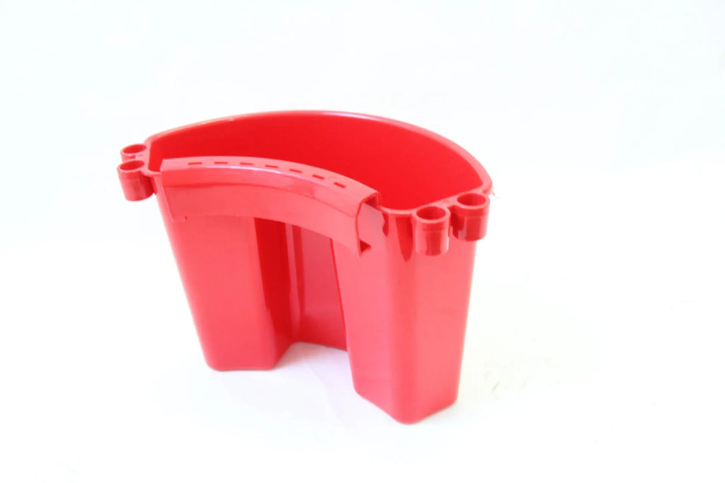 PP plastic car wash bucket with reinforced handle in choice of colours