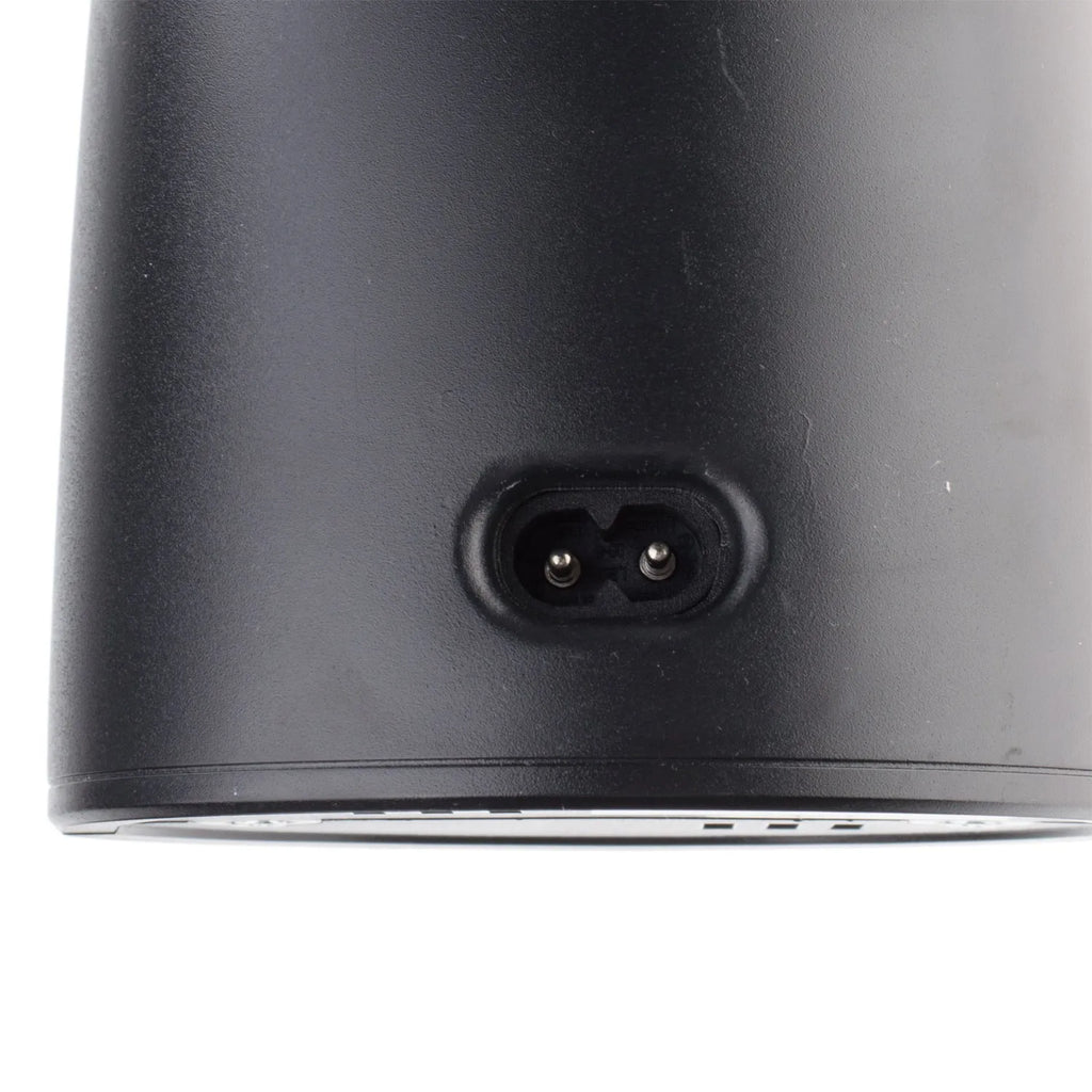 Portable constant temperature wax melting machine in black with removable power cord compact 11cm size