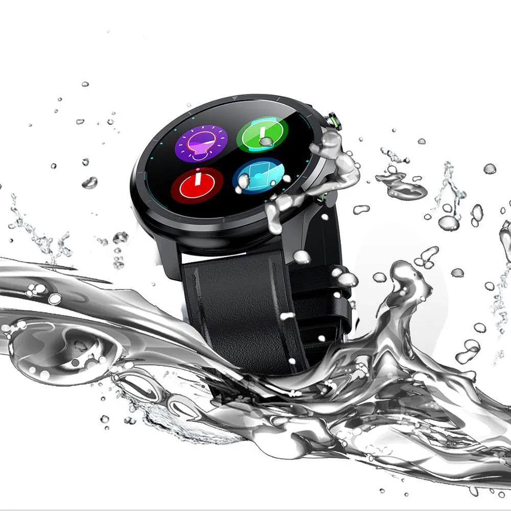 LEMFO LF26 smart bracelet with 1.3 inch display showing fitness tracking interface