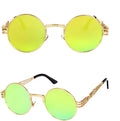 Classic square frame sunglasses for women and men in black with UV protection and plastic frame