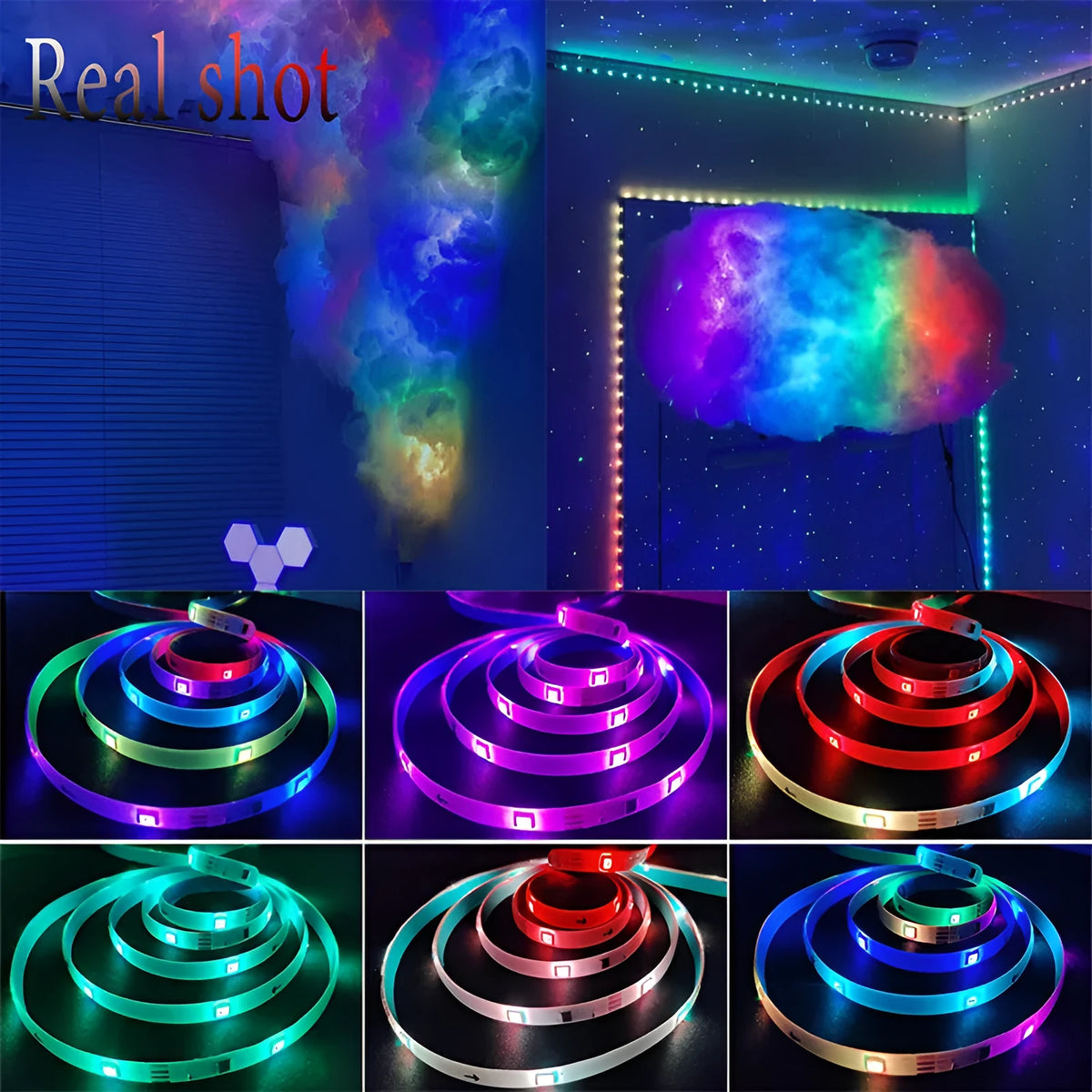 Magic Color Running Horse LED strip 30m 18 beads WS2812b 5050 Bluetooth remote control