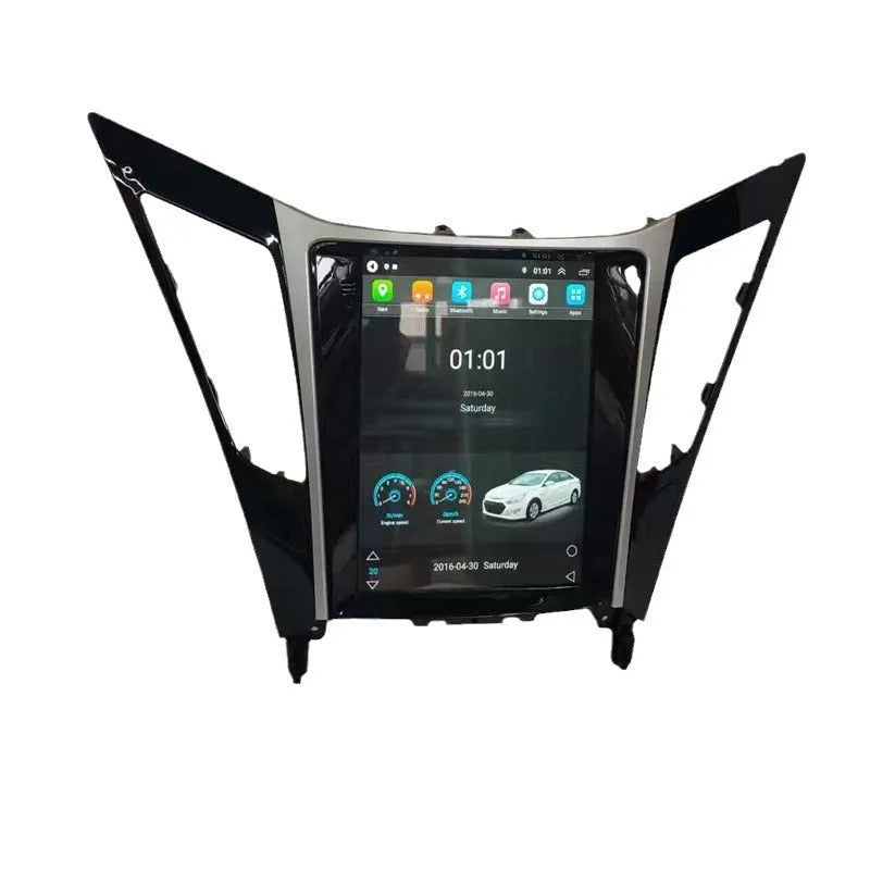 9.7-inch vertical Android car navigator for 2008 Hyundai Sonata dashboard installation