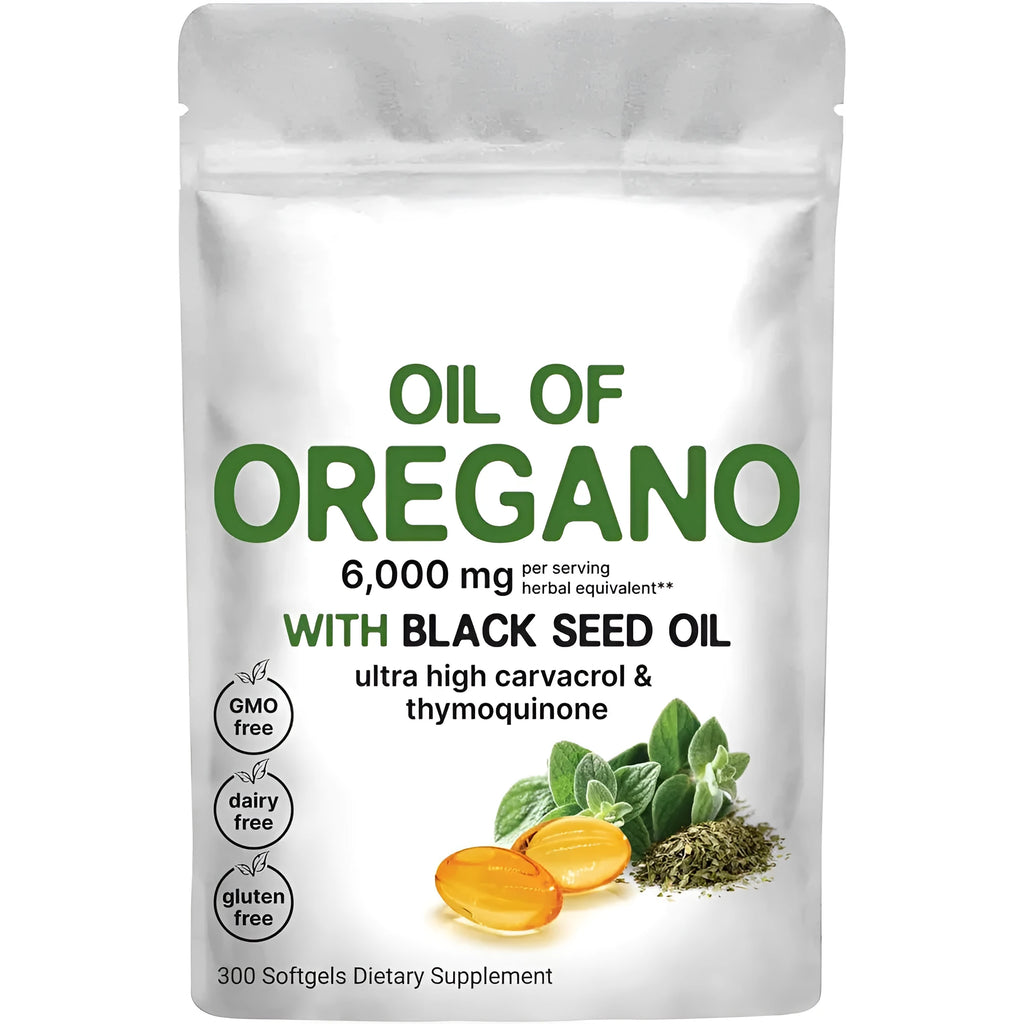 Butter black seed oil soft capsules in blister pack, showing softgel format and packaging options