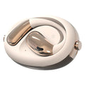 Wireless Bluetooth headset with AI translation and noise reduction, ear hook design, PC ABS material, black colour