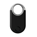 Black and white GPS tracker device with USB port for pet child anti-loss tracking