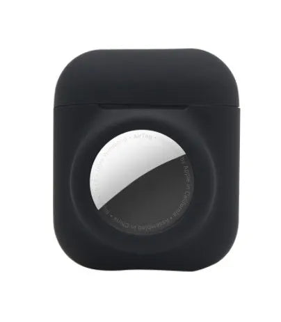 Silicone flip cover case for Apple AirTag in multiple colour options.