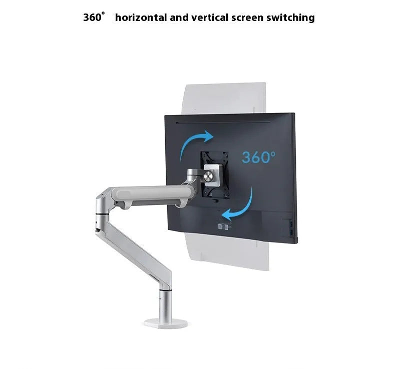 Silver aluminium laptop stand elevating notebook for improved airflow and ergonomic positioning