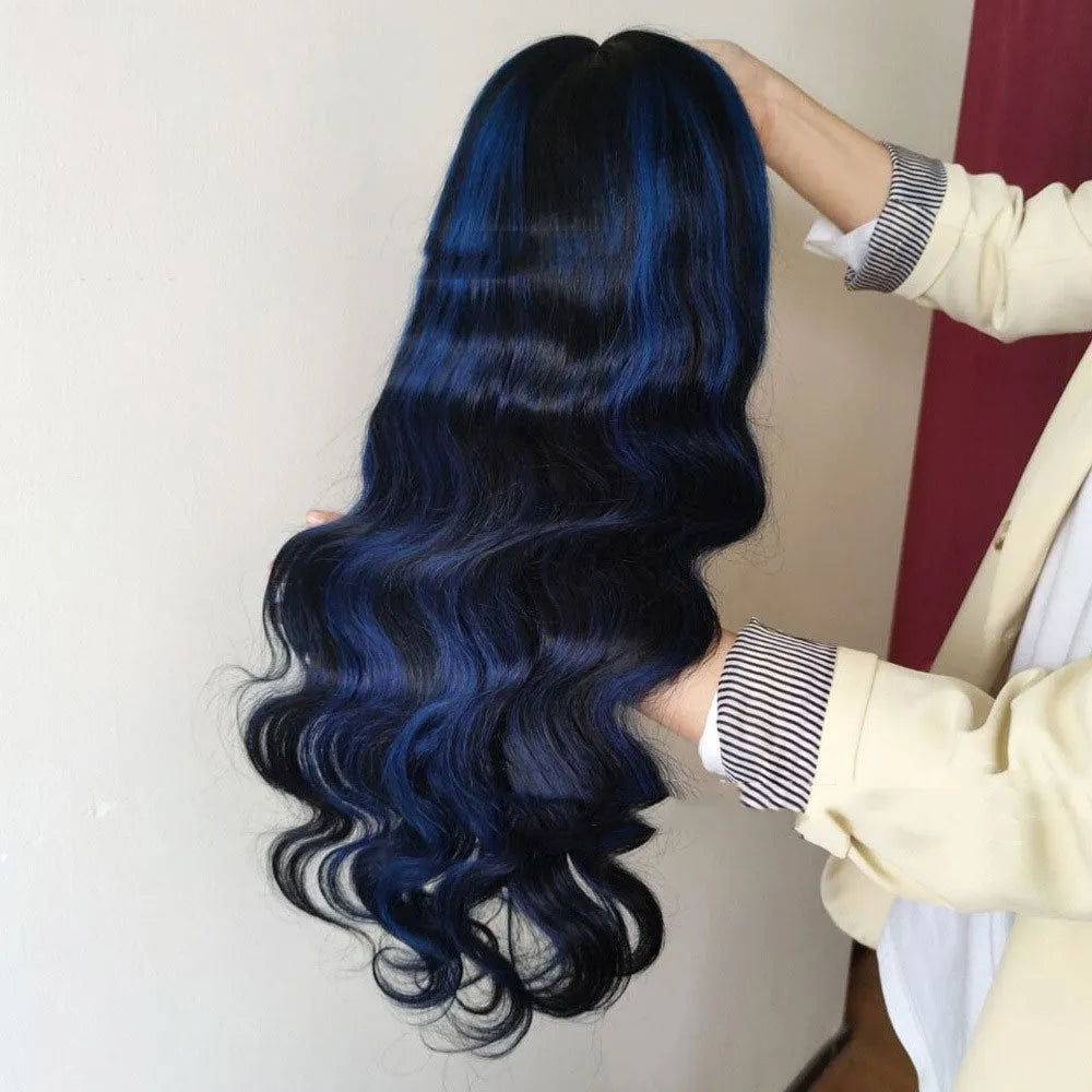 Real human hair lace front headgear with 4x4 lace and star fashion style