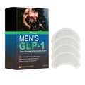 Men's thin figure control chest patches with herbal ingredients in four-piece pack
