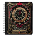 Wait For The Night 2026 weeks plan notepad with 100 pages, open to a weekly layout, next to a pen on a desk.