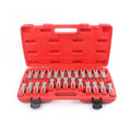 25 piece car terminal harness removal tool set in plastic storage case for automotive repair