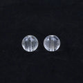 Crystal Heart Sutra round glass prayer beads rosary with 10mm diameter
