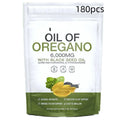 Black seed oil olive oil capsules in softgel form, available in 60 or 180 piece packs
