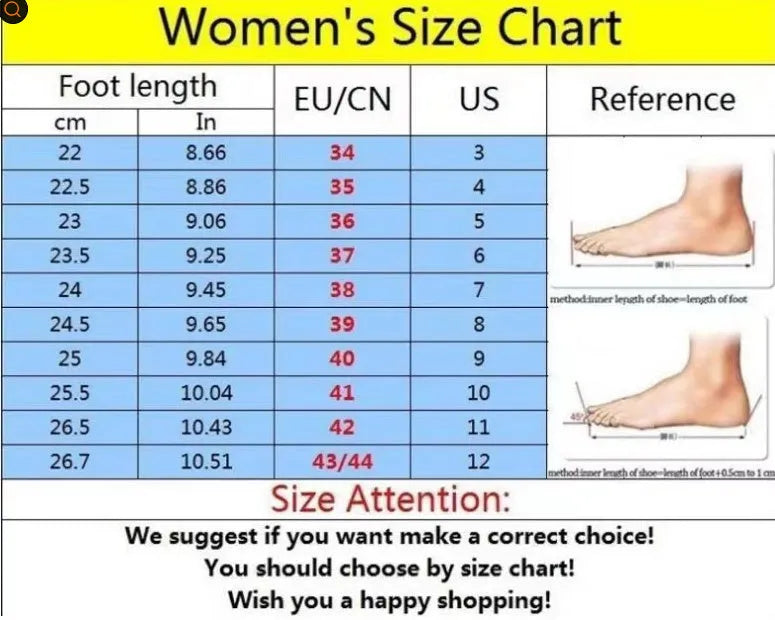 Plus size women's casual shoes with rhinestones, thick rubber soles, and front lace-up design in four colours