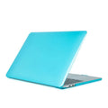 Crystal transparent plastic protective case for MacBook Pro and Air, multiple colour options