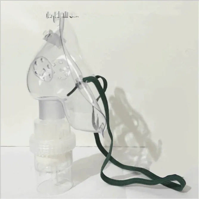 Soft rubber mask aid for glasses wearers to place behind the ear.
