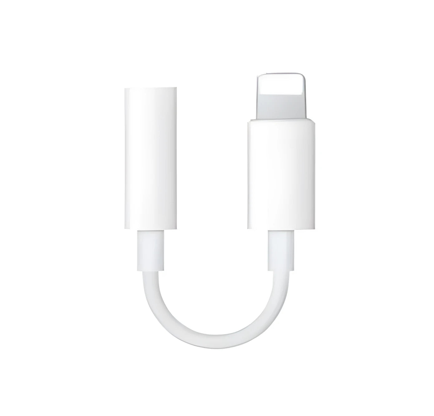 White Lightning to 3.5mm audio adapter cable for iPhone with 8PIN connector