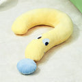 Blue rectangular pet pillow cushion measuring 62cm by 39cm for cats and dogs