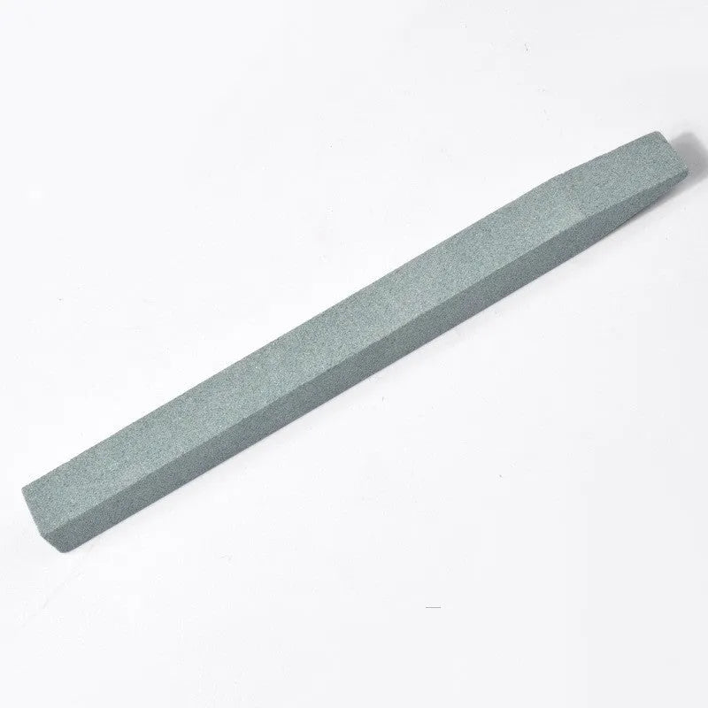 Nail quartz abrasive stick with plastic handle in pink colour for nail shaping and smoothing