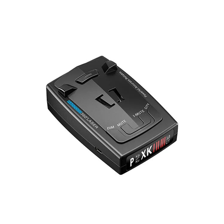 Laser velocimeter for car mobile speed measurement with compact 103mm x 65mm x 28mm dimensions