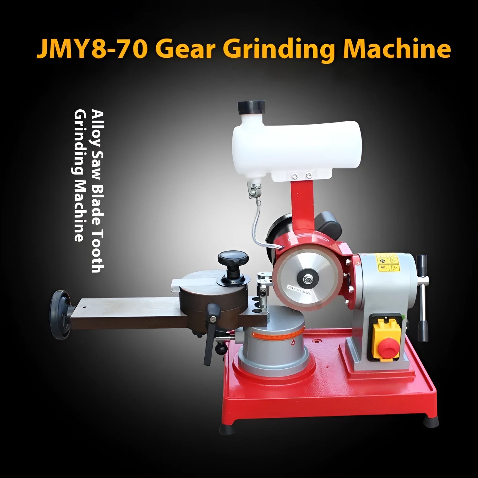 Xiao Mo Wang manual gear grinding machine for sharpening alloy circular saw blades on workbench