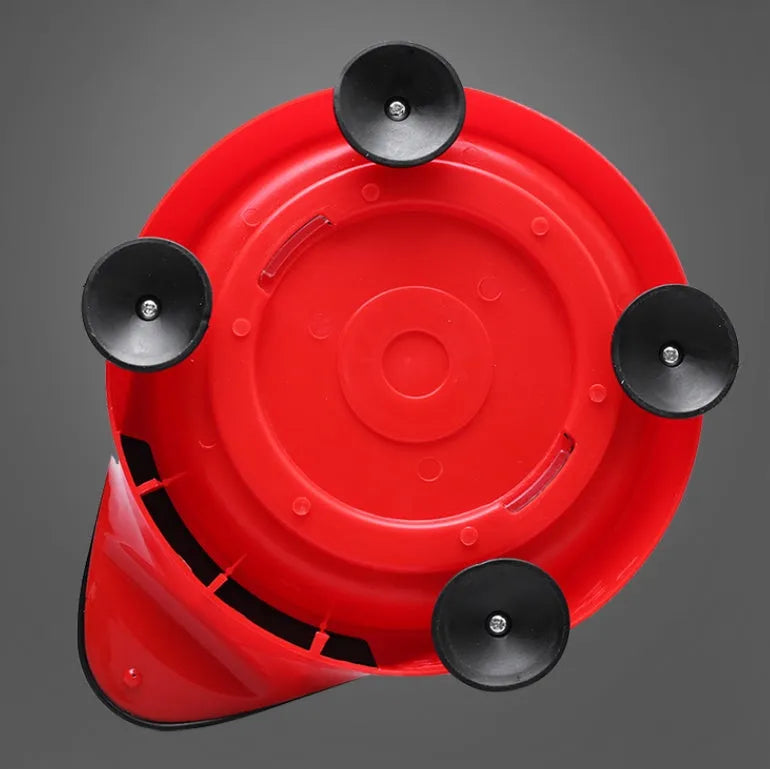 Manual multifunction meat grinder with stainless steel blade and PP plastic body for mincing meat and vegetables