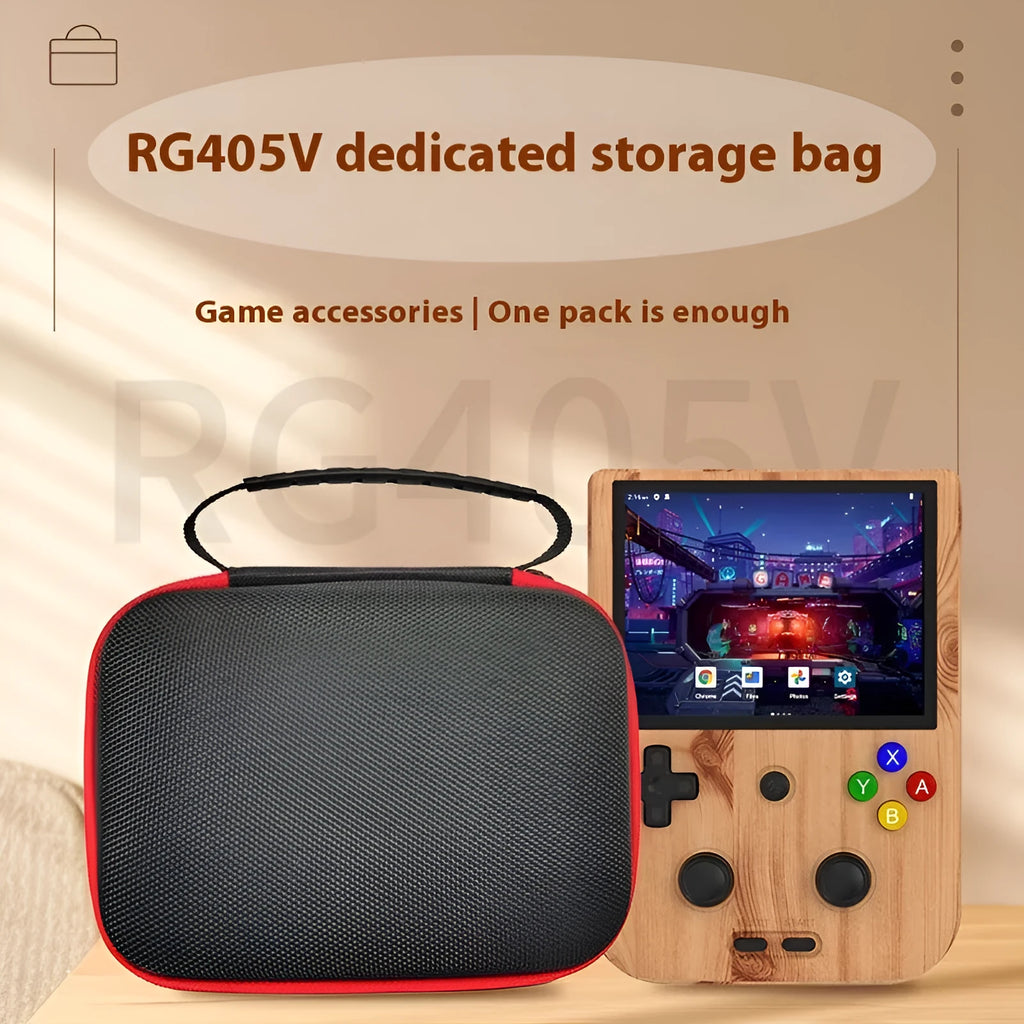 RG405V dedicated storage bag made from 1680D material for handheld game console protection