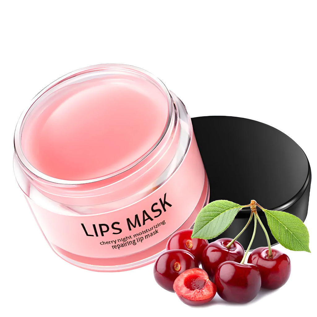 Boxed lip mask product for moisturising and nourishing dry lips, 20-30g net content