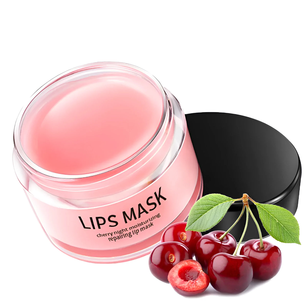Boxed lip mask product for moisturising and nourishing dry lips, 20-30g net content