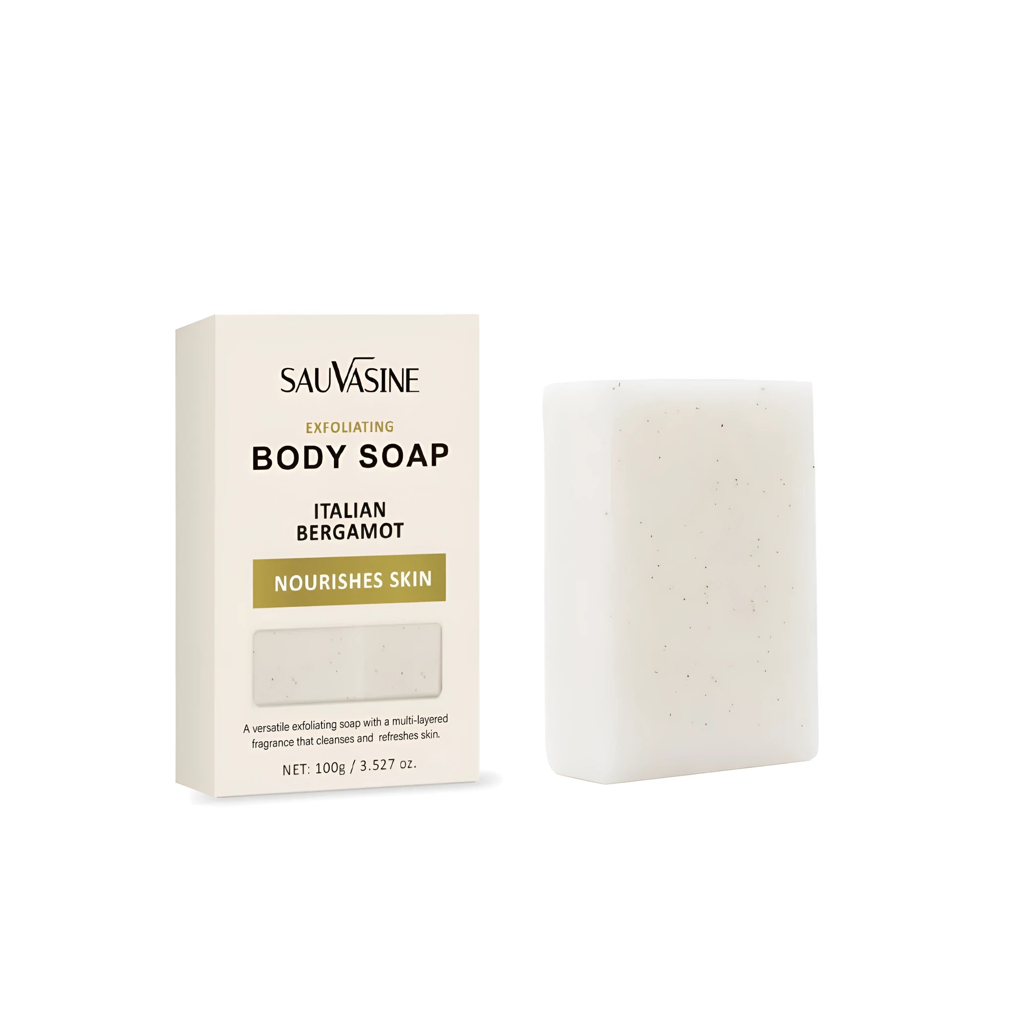 Exfoliating body cleansing manual bath soap in SWX-A386 colour classification for adult skincare
