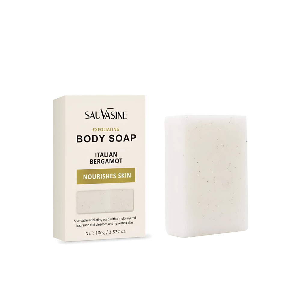 SWX-A386 exfoliating body soap with textured surface for deep cleansing and gentle physical exfoliation