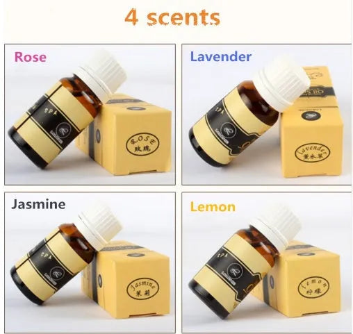 10ml scraping essential oil bottle with lavender rose and tea tree extracts for facial and hair care