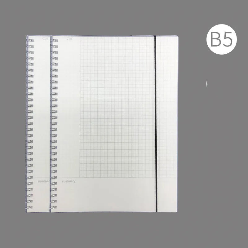 Hard cover A4 notebook for account writing with PP cover and ruled pages.