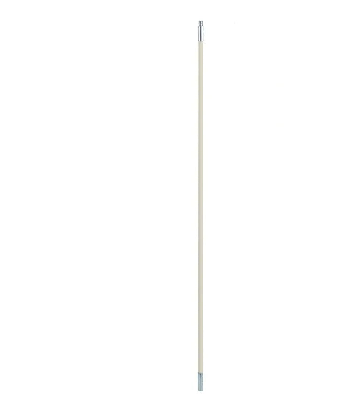 Flexible chimney cleaning brush with bendable shaft for dryer pipes and range hoods